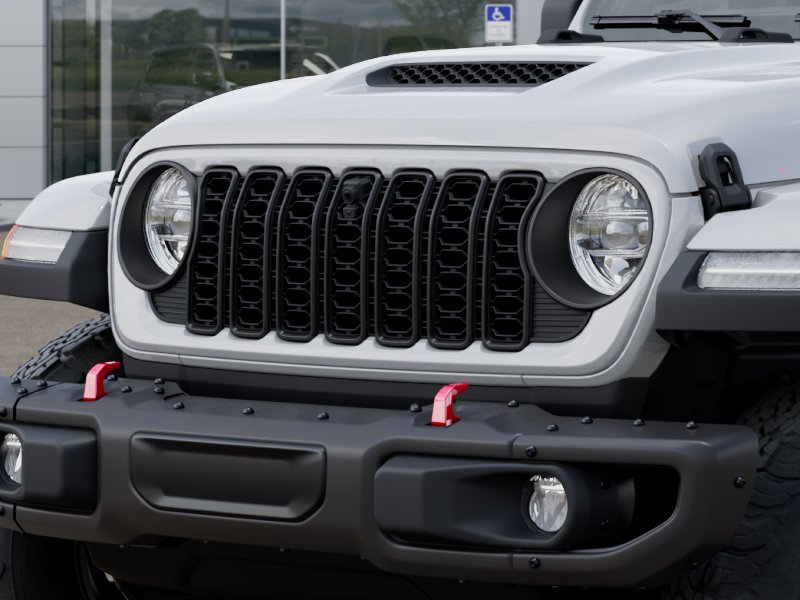 New 2026 Bright White Clear-Coat Exterior Paint Jeep Rubicon X image 11