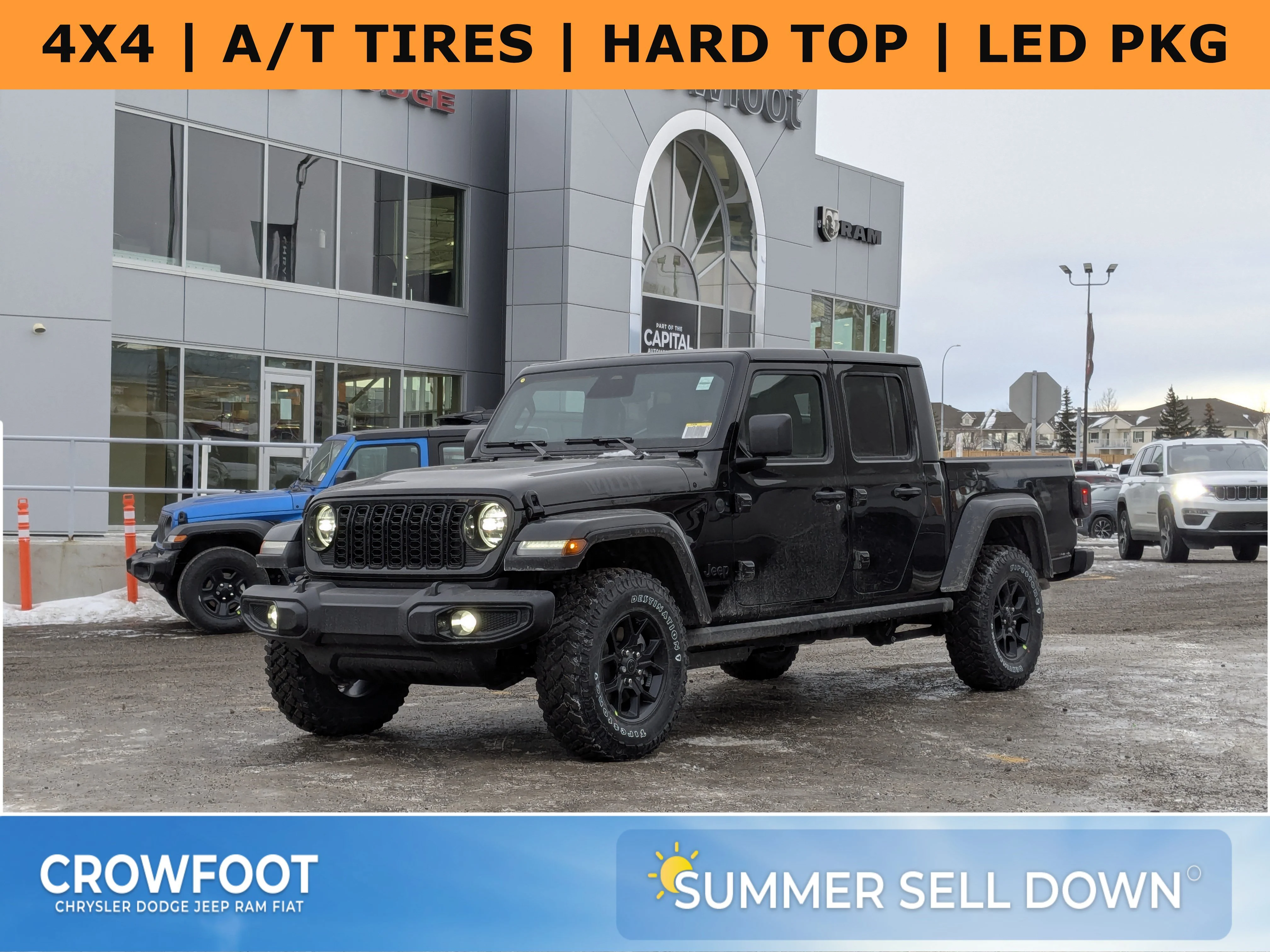 New 2026 Black Jeep Willys - Off Road Tires - Willys Suspension - Heated Seats & Steering & Tons More! image 1