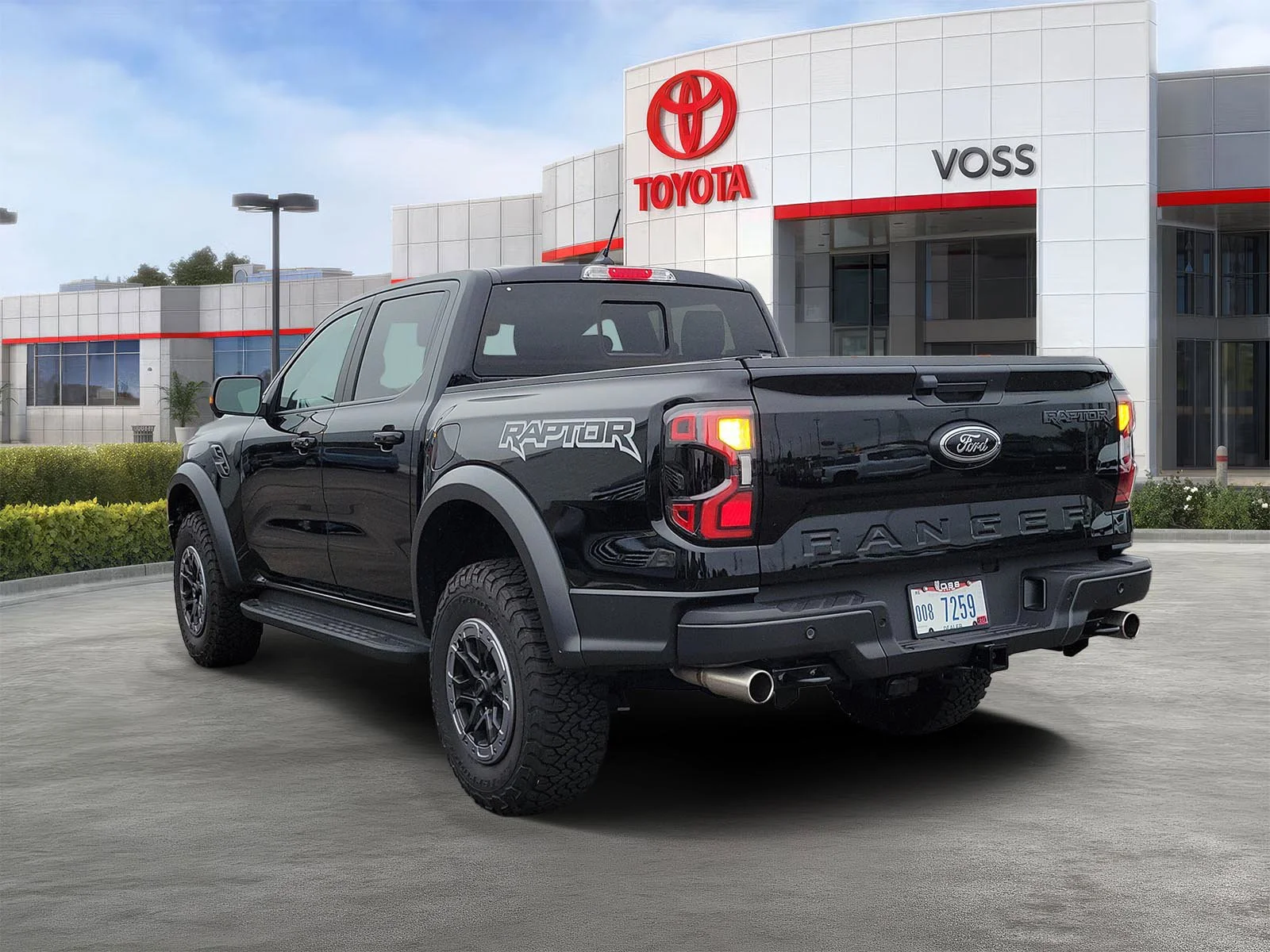 Used 2025 Shadow Black Ford Raptor image 3