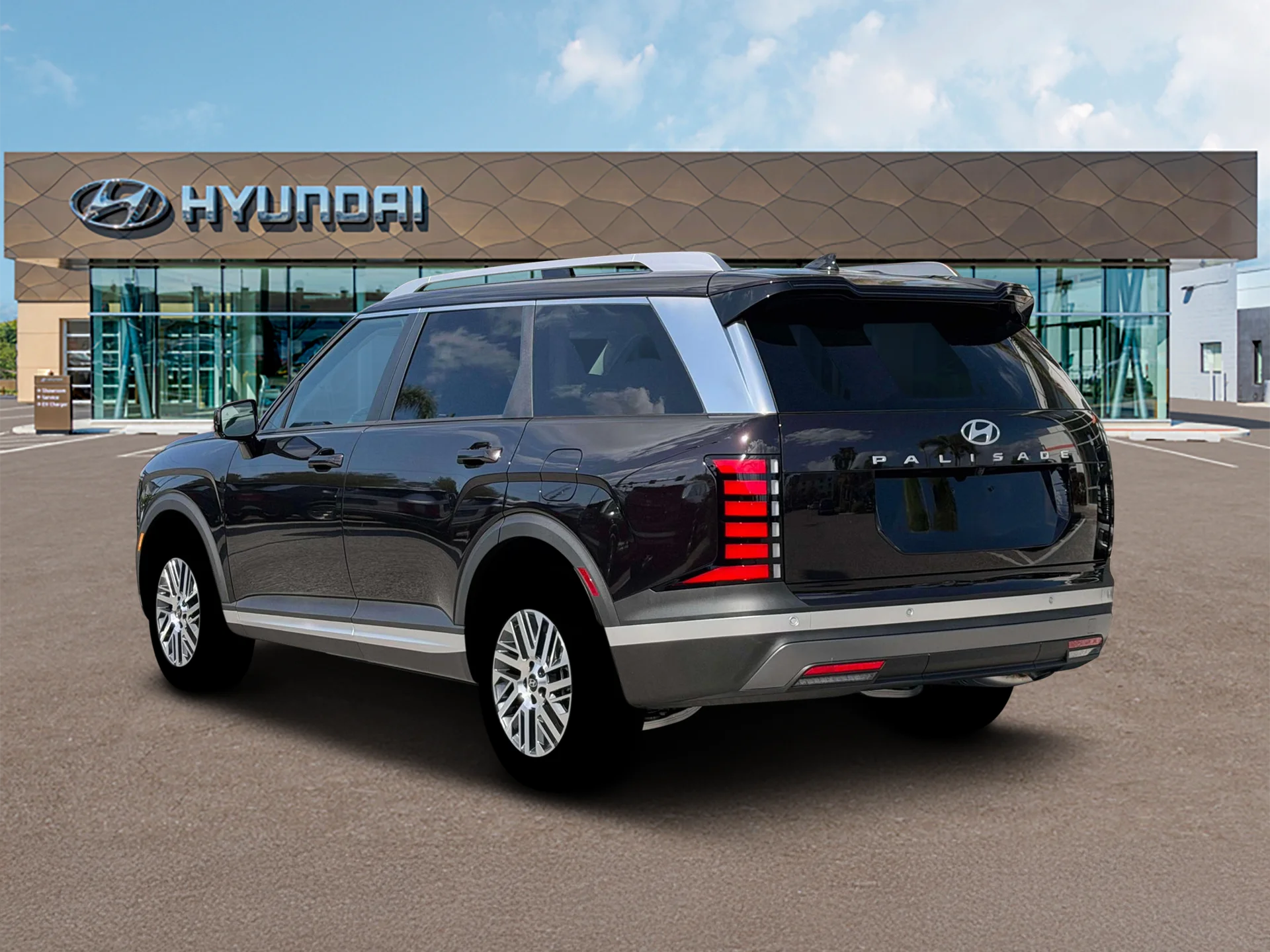 New 2026 Galaxy Maroon Pearl Hyundai SEL image 4