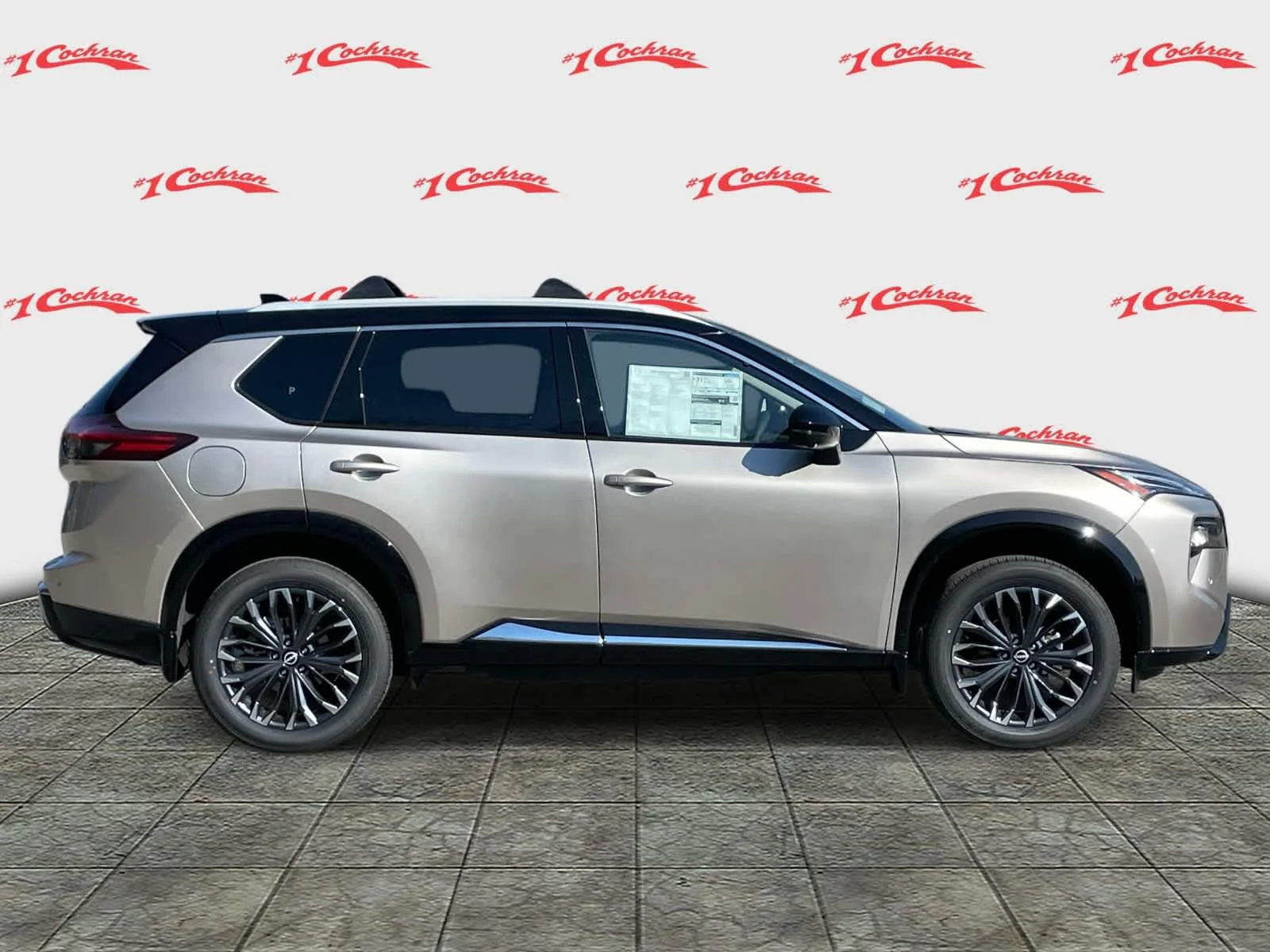 New 2026 Champagne Silver Metallic/Super Black Nissan Platinum image 6