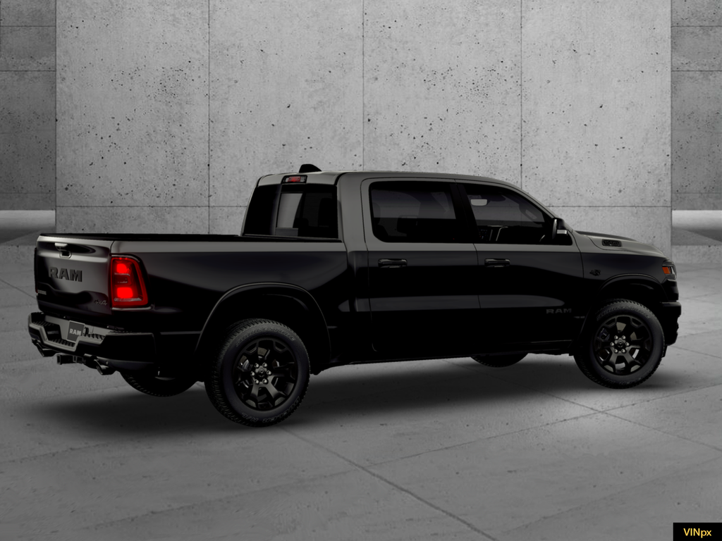 New 2026 Diamond Black Crystal Pearl-Coat Exterior Paint RAM Big Horn/Lone Star image 5