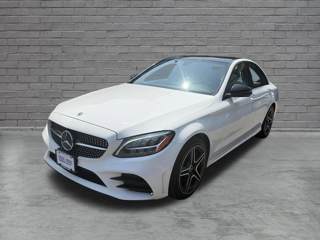Used 2021 Polar White Mercedes-Benz C 300 image 2