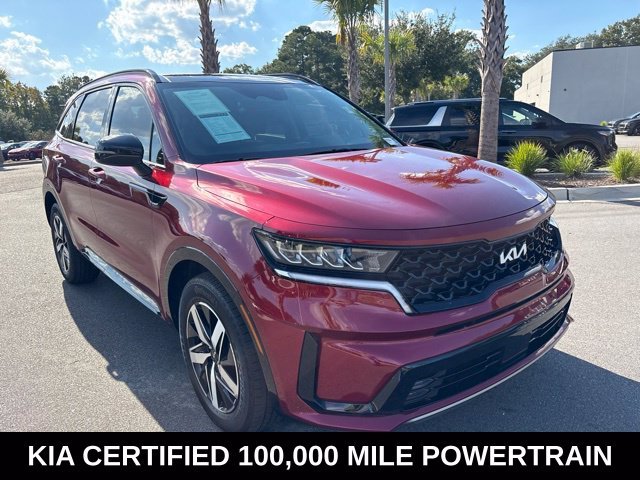 Used 2023 Red Kia EX image 3