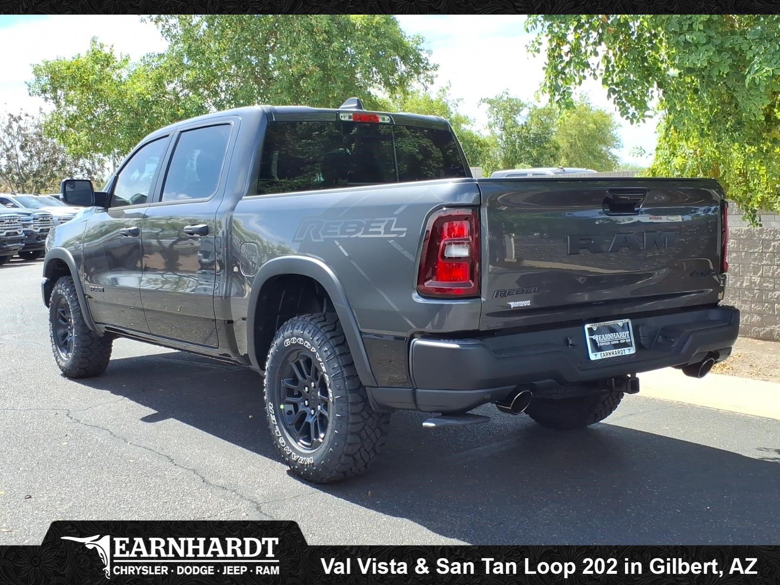 New 2027 Granite Crystal Metallic Clear-Coat Exterior Paint RAM Rebel image 3