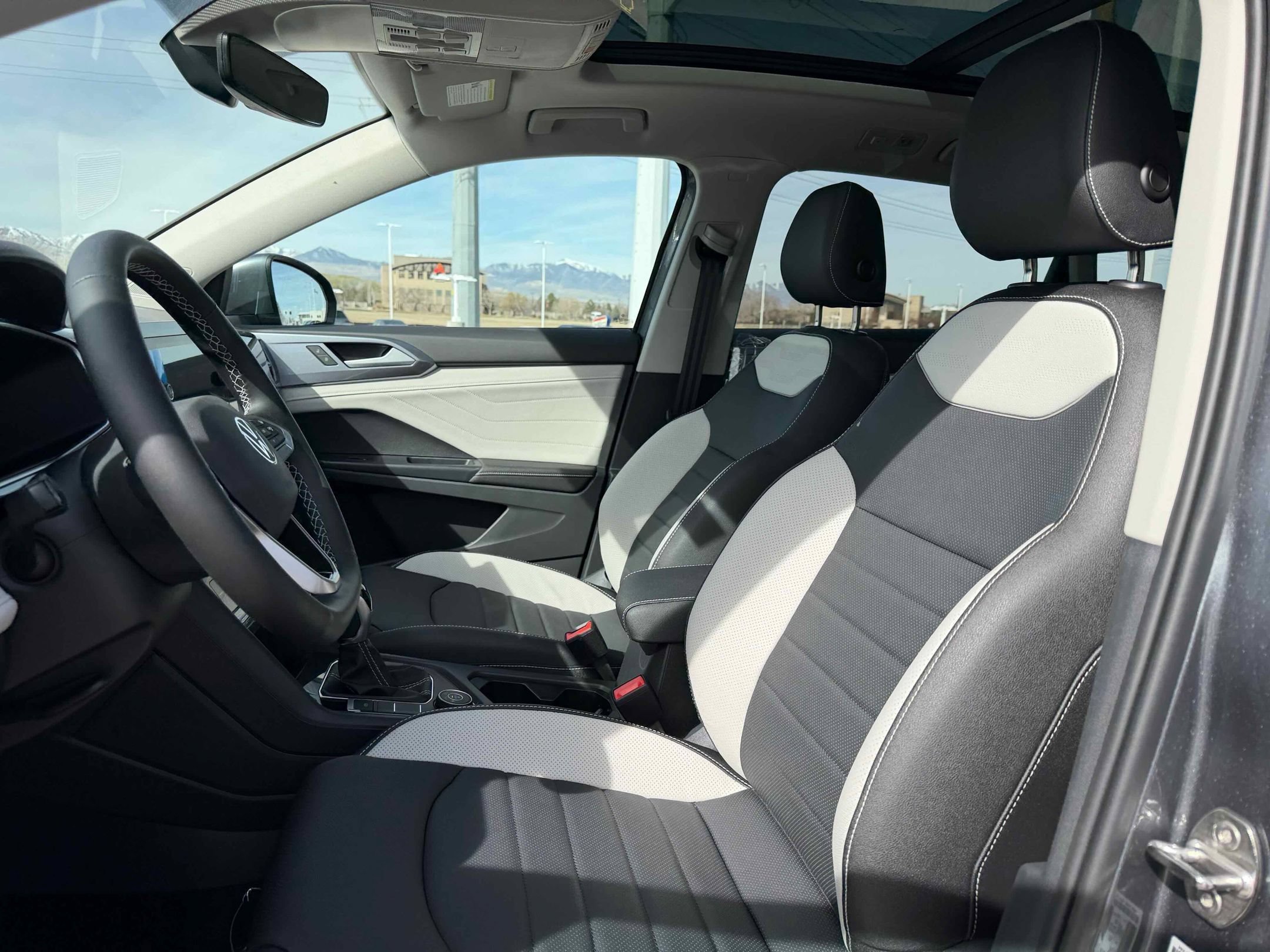 New 2026 Platinum Gray Volkswagen SEL image 4