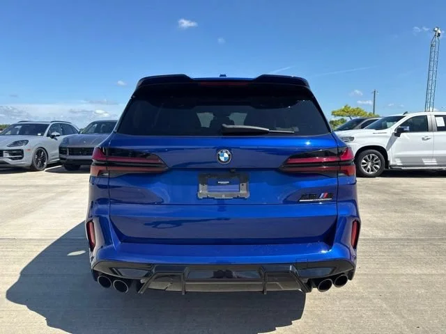 Used 2024 Marina Bay Blue Metallic BMW Competition image 4