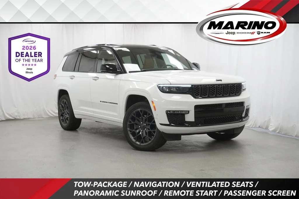 Used 2024 White Jeep Summit Reserve image 1
