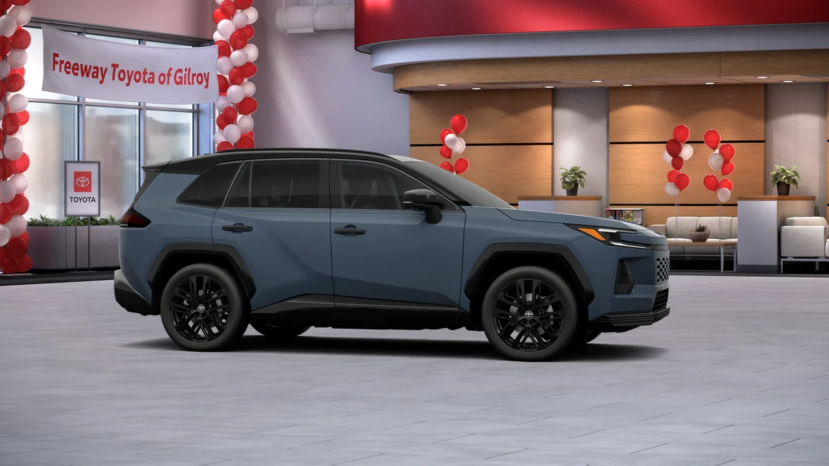 New 2026 Storm Cloud with Midnight Black Metallic roof Toyota XSE image 13