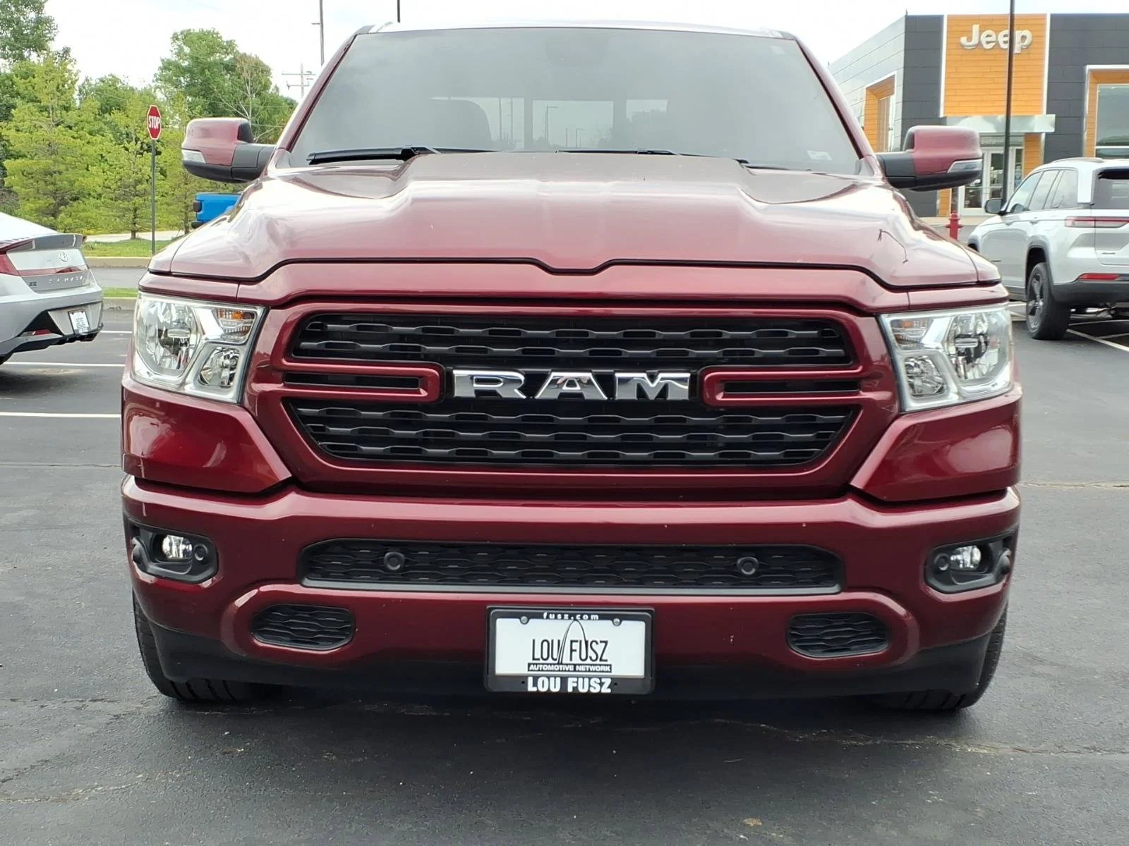Used 2024 Delmonico Red Pearlcoat Ram Big Horn image 30