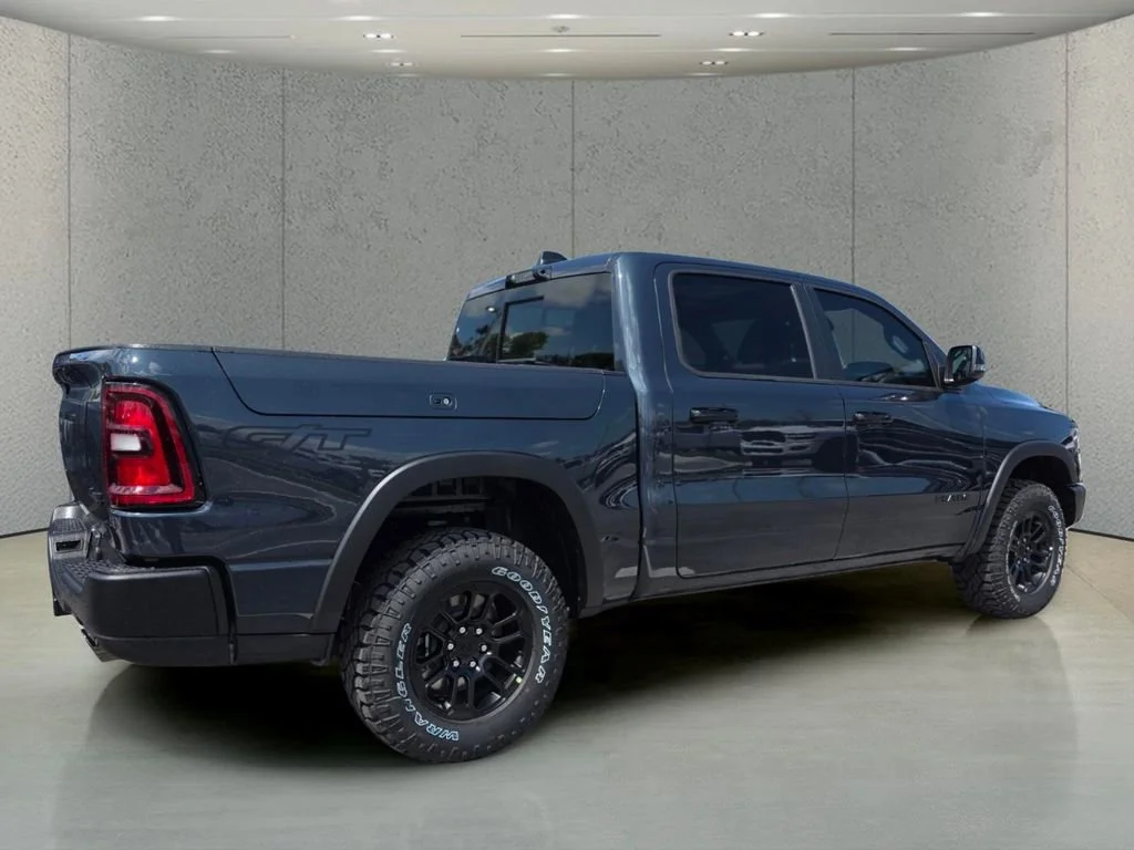 New 2026 Forged Blue Metallic Exterior Paint RAM Rebel image 4