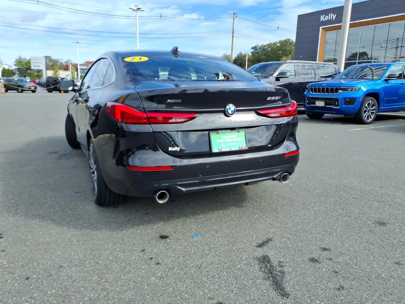 Certified Used 2021 Black Sapphire Metallic BMW 228i xDrive image 10