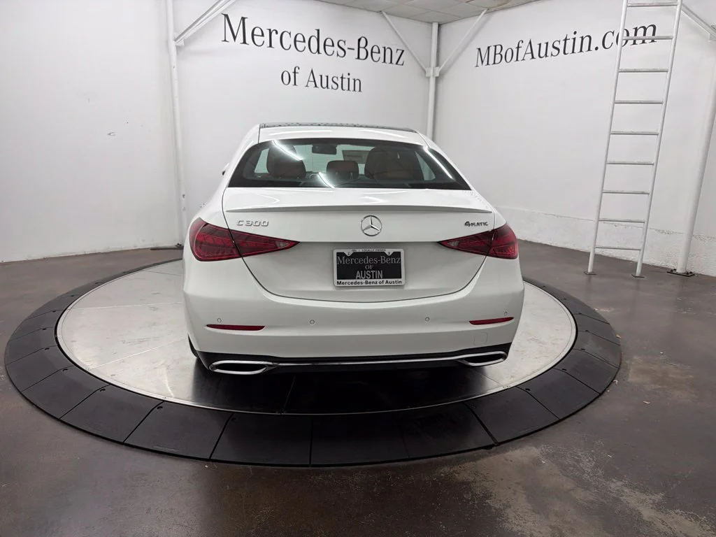 New 2027 White Mercedes-Benz C 300 image 6