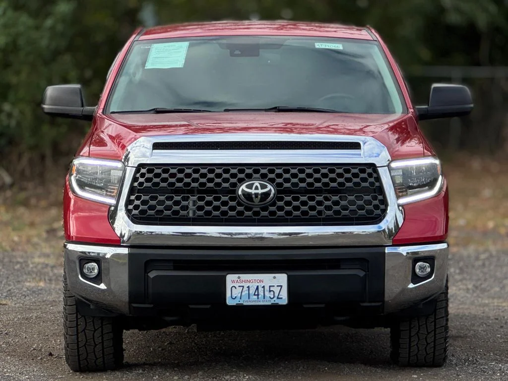 Used 2020 Barcelona Red Metallic Toyota TRD OFF ROAD image 2