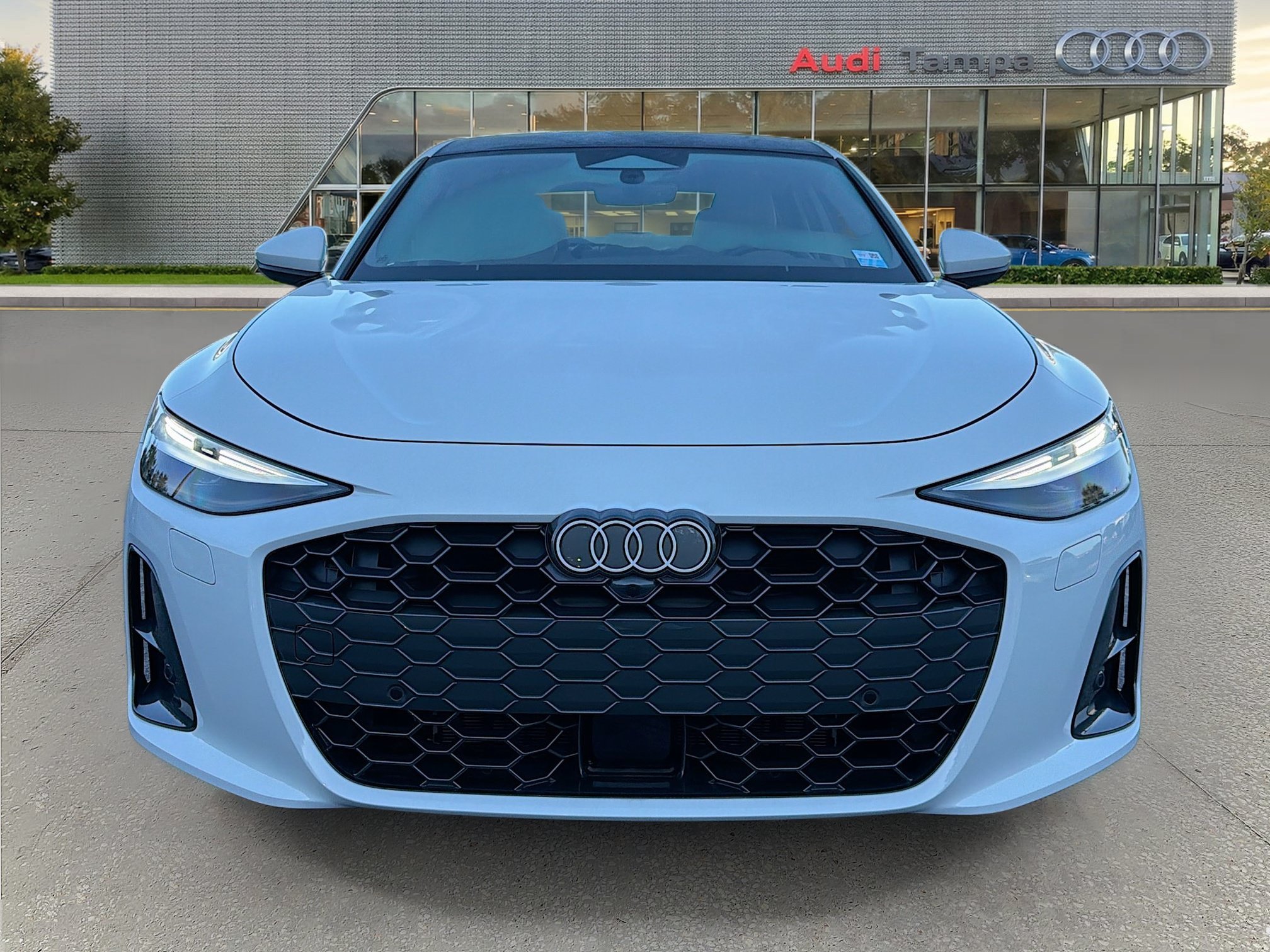 New 2026 Glacier White Metallic Audi Premium image 8