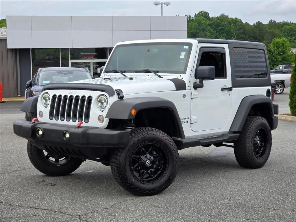Used 2014 White Jeep Sport image 2