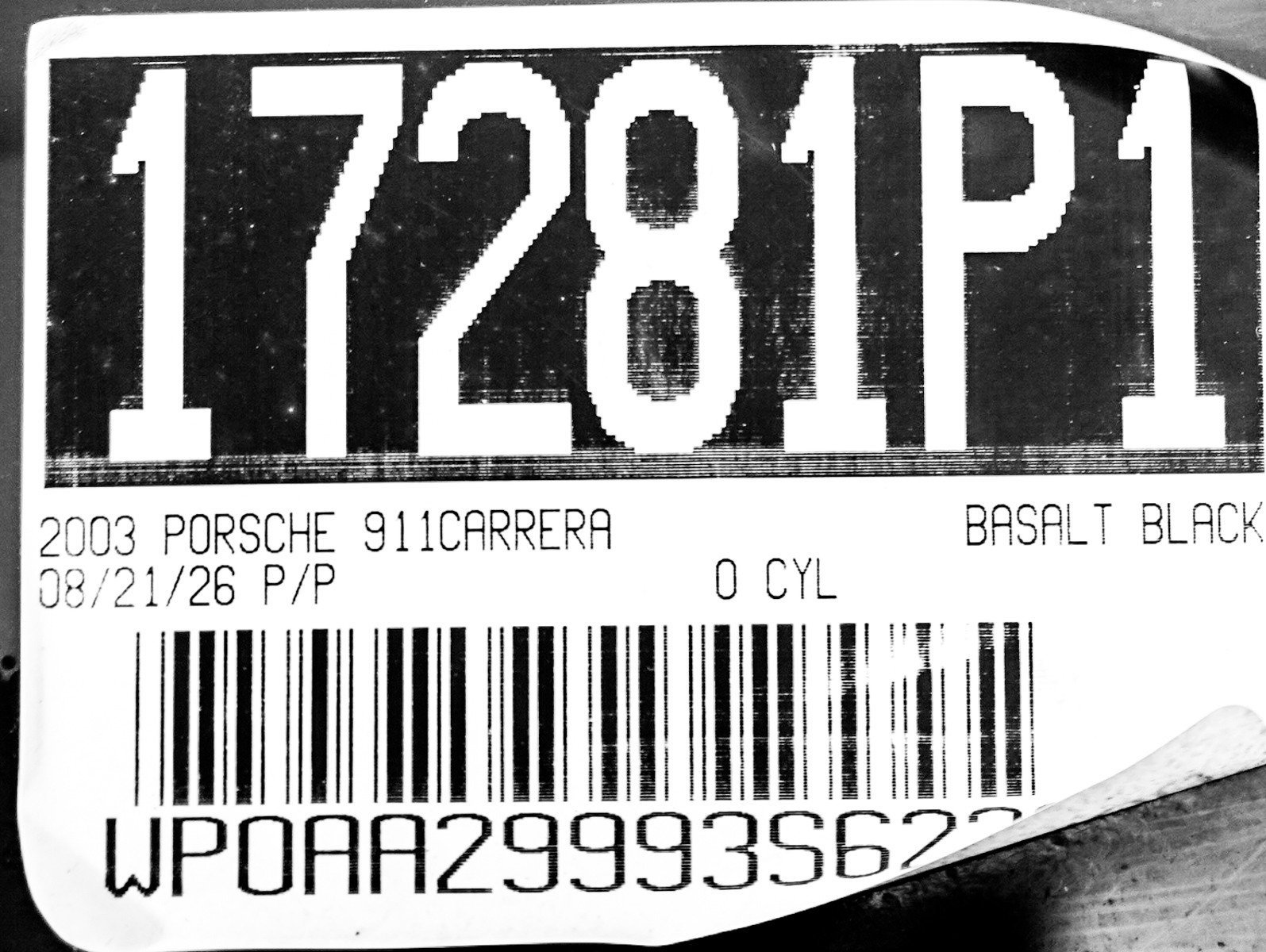 Used 2003 BASALT BLACK Porsche  image 28