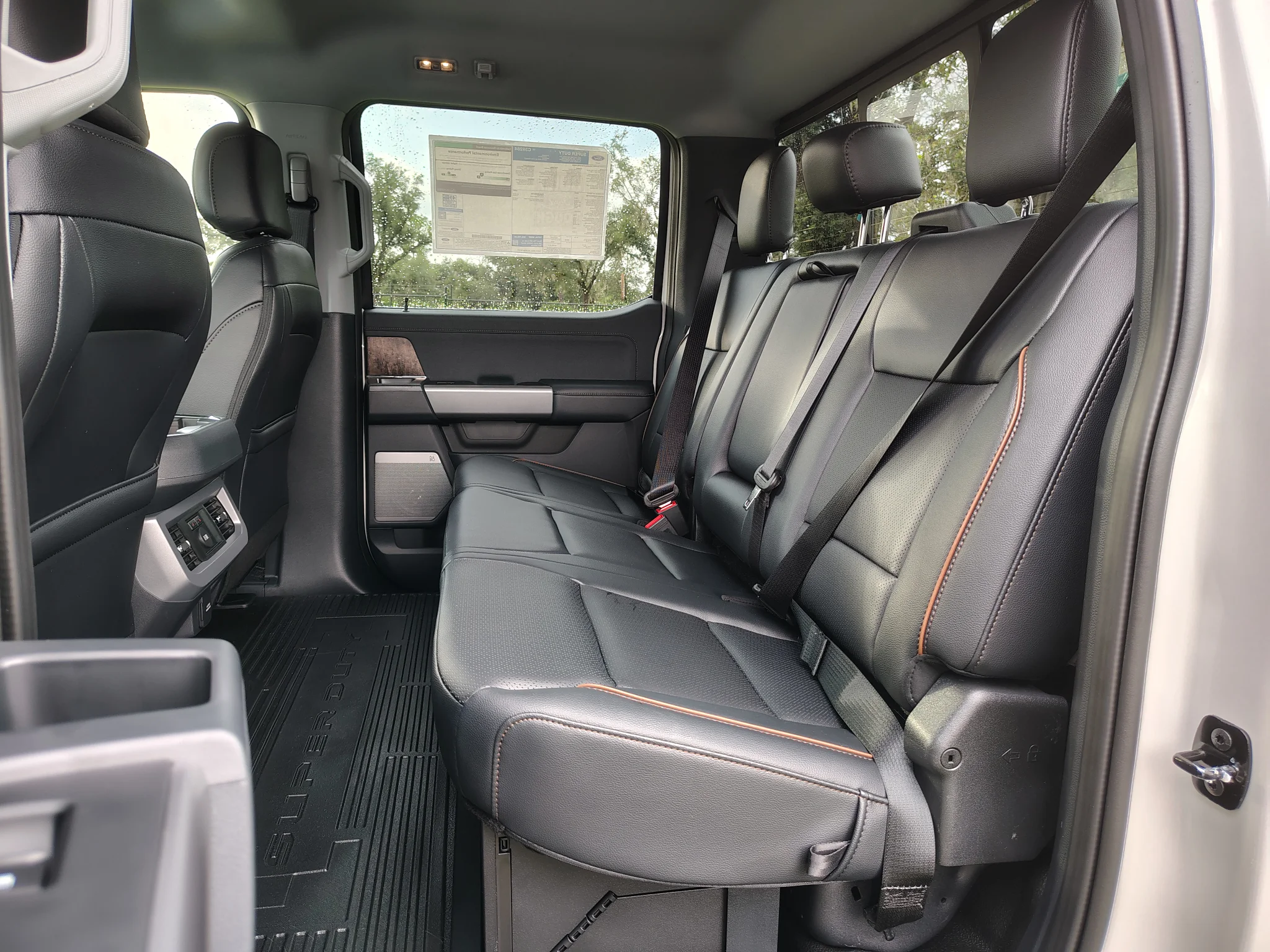 New 2027 Star White Metallic Tri-Coat Ford F-350® Lariat® image 13