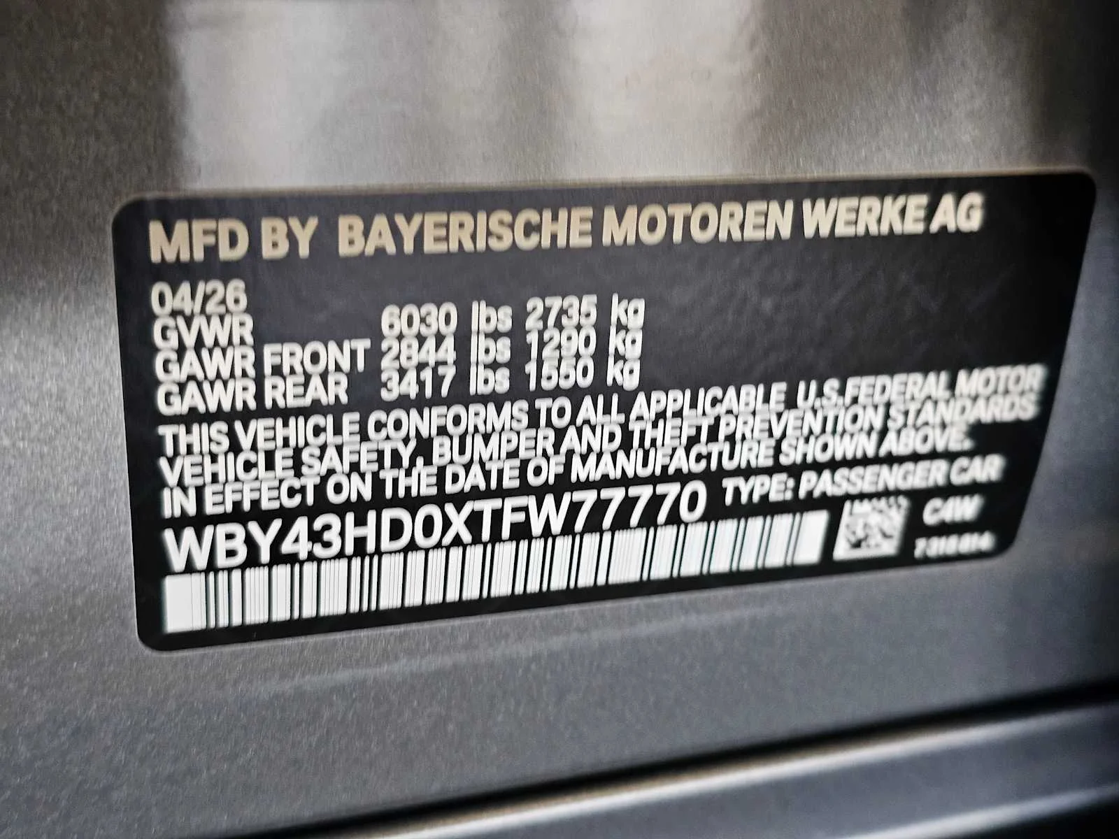 New 2026 Skyscraper Grey Metallic BMW xDrive40 image 36