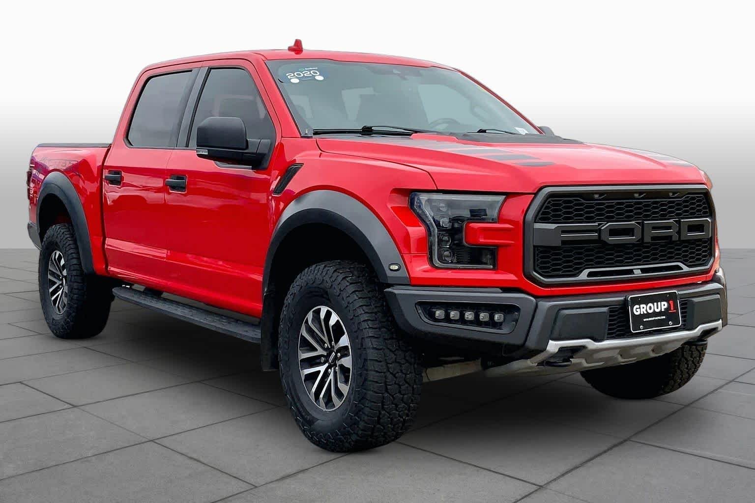 Used 2020 Race Red Ford Raptor image 3