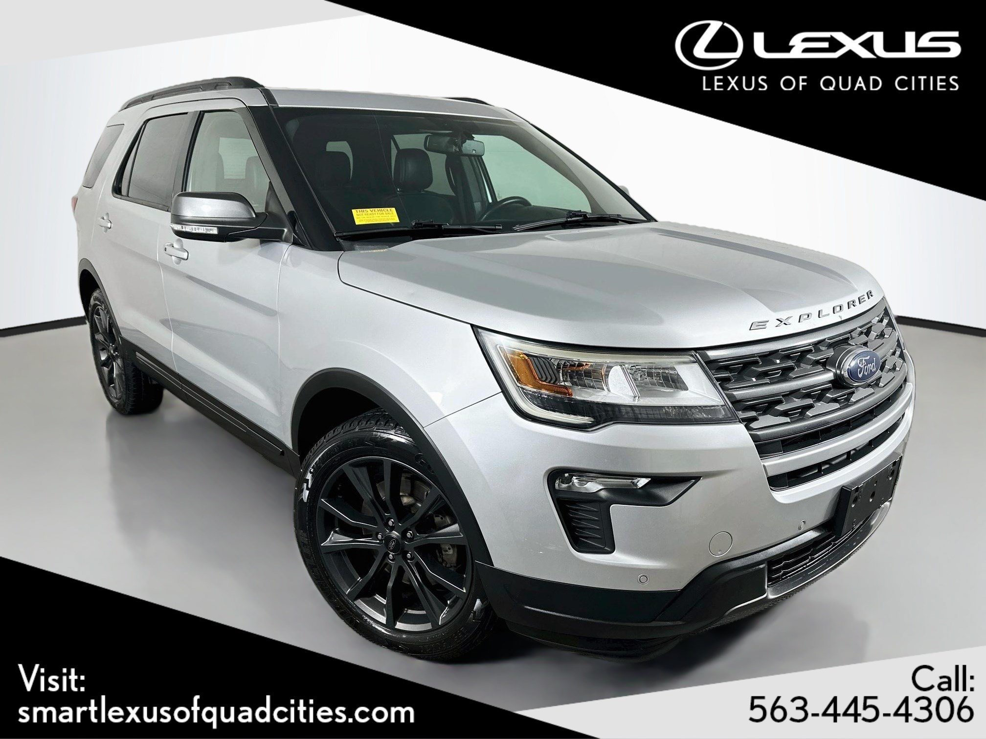Used 2018 Ingot Silver Metallic Ford XLT image 1