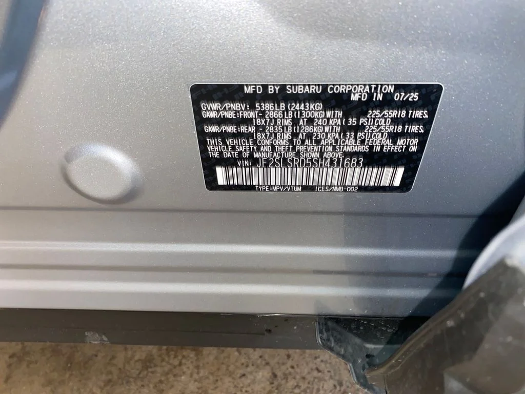 Used 2025 Silver Subaru Limited image 30