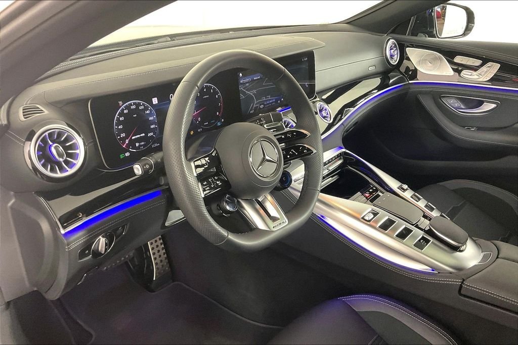 New 2026 Obsidian Black Metallic Mercedes-Benz AMG® GT 43 4-Door Coupe image 6