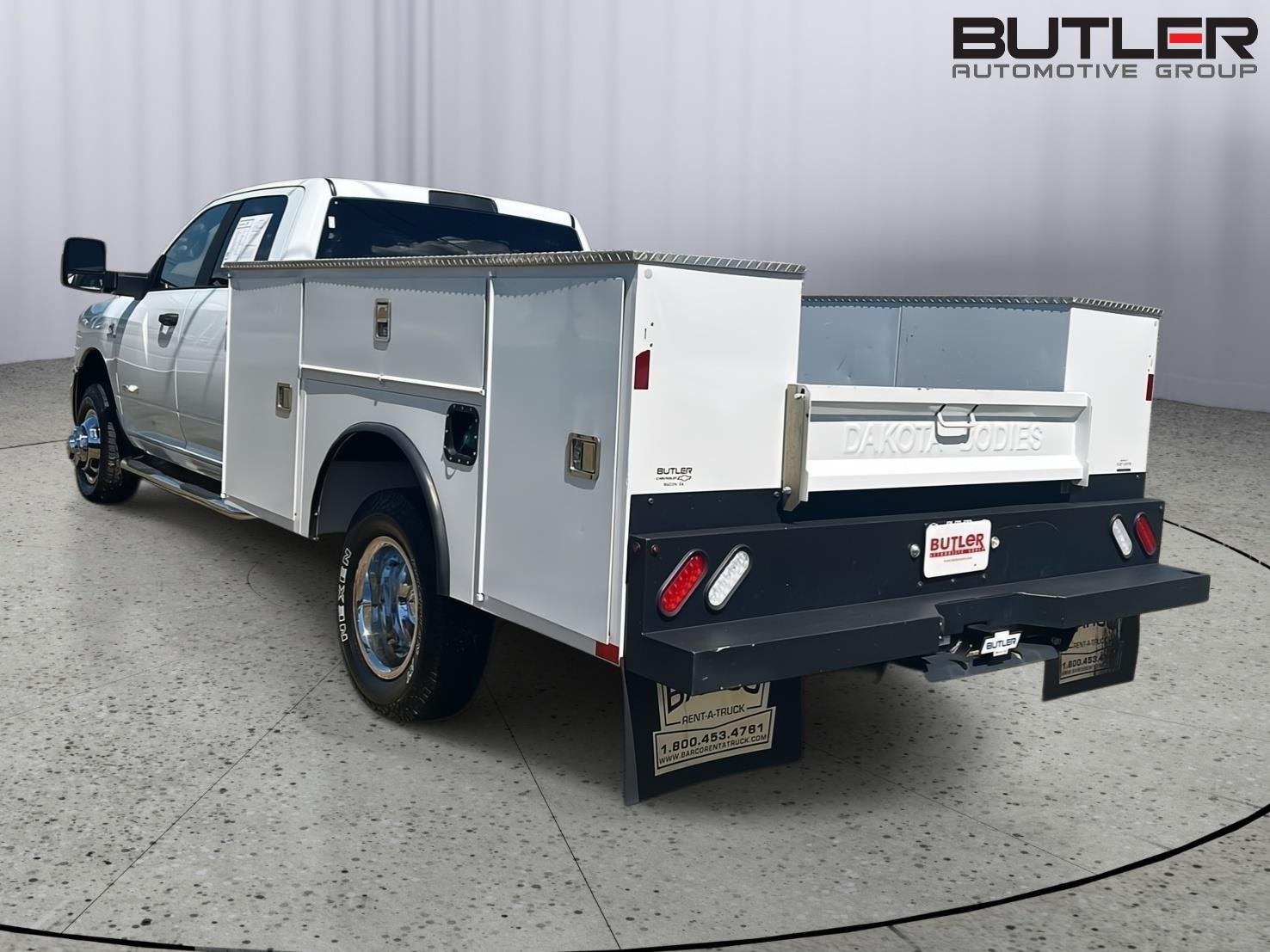 Used 2024 Bright White Clearcoat Ram SLT image 4