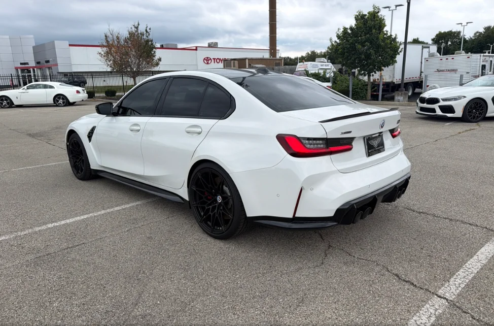 Used 2023 White BMW Competition image 2