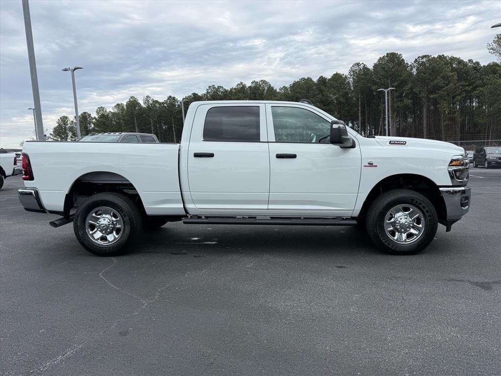 New 2026 Bright White Clear-Coat Exterior Paint RAM Tradesman Crew Cab 4x4 6