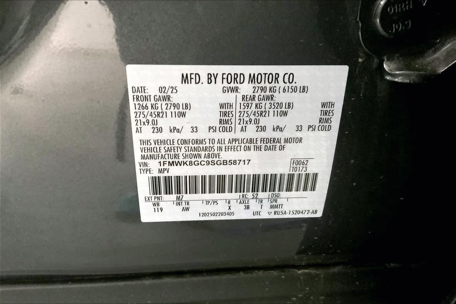 Used 2025 Carbonized Gray Ford ST image 21