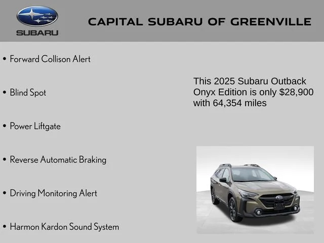 Used 2025 Brown Subaru Onyx Edition image 9