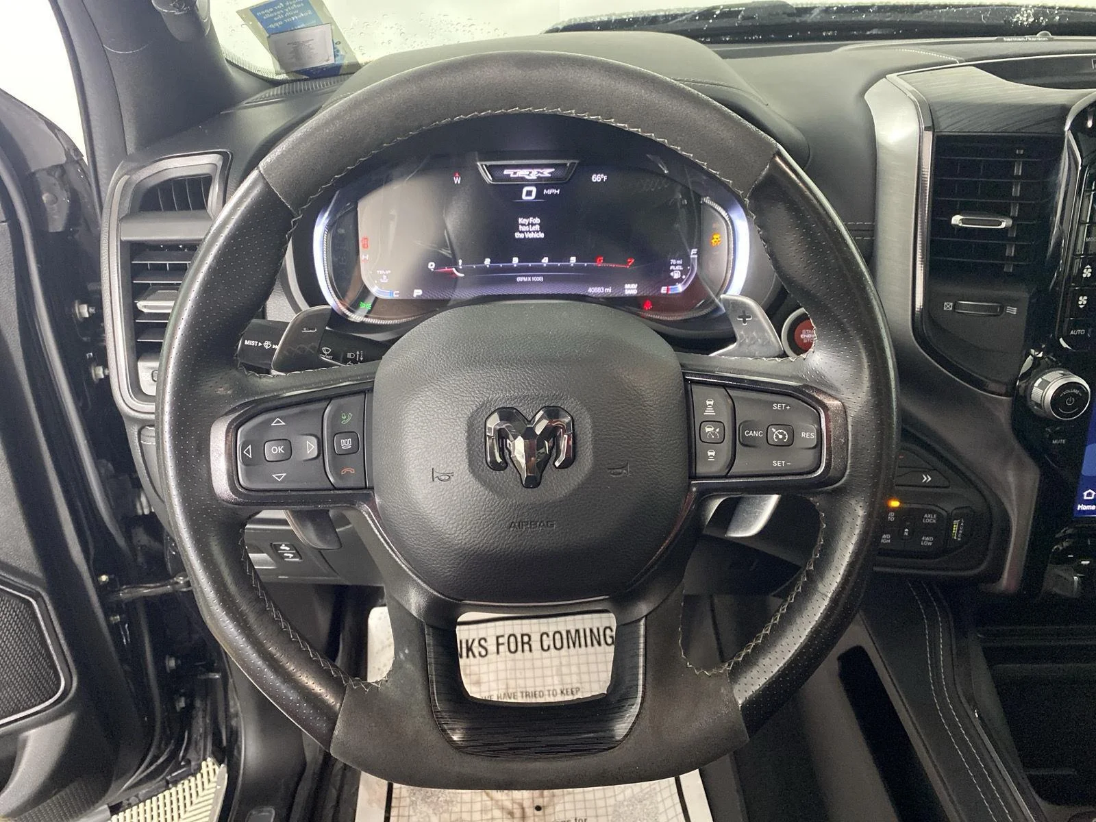 Used 2023 Diamond Black Crystal Pearlcoat Ram TRX image 20