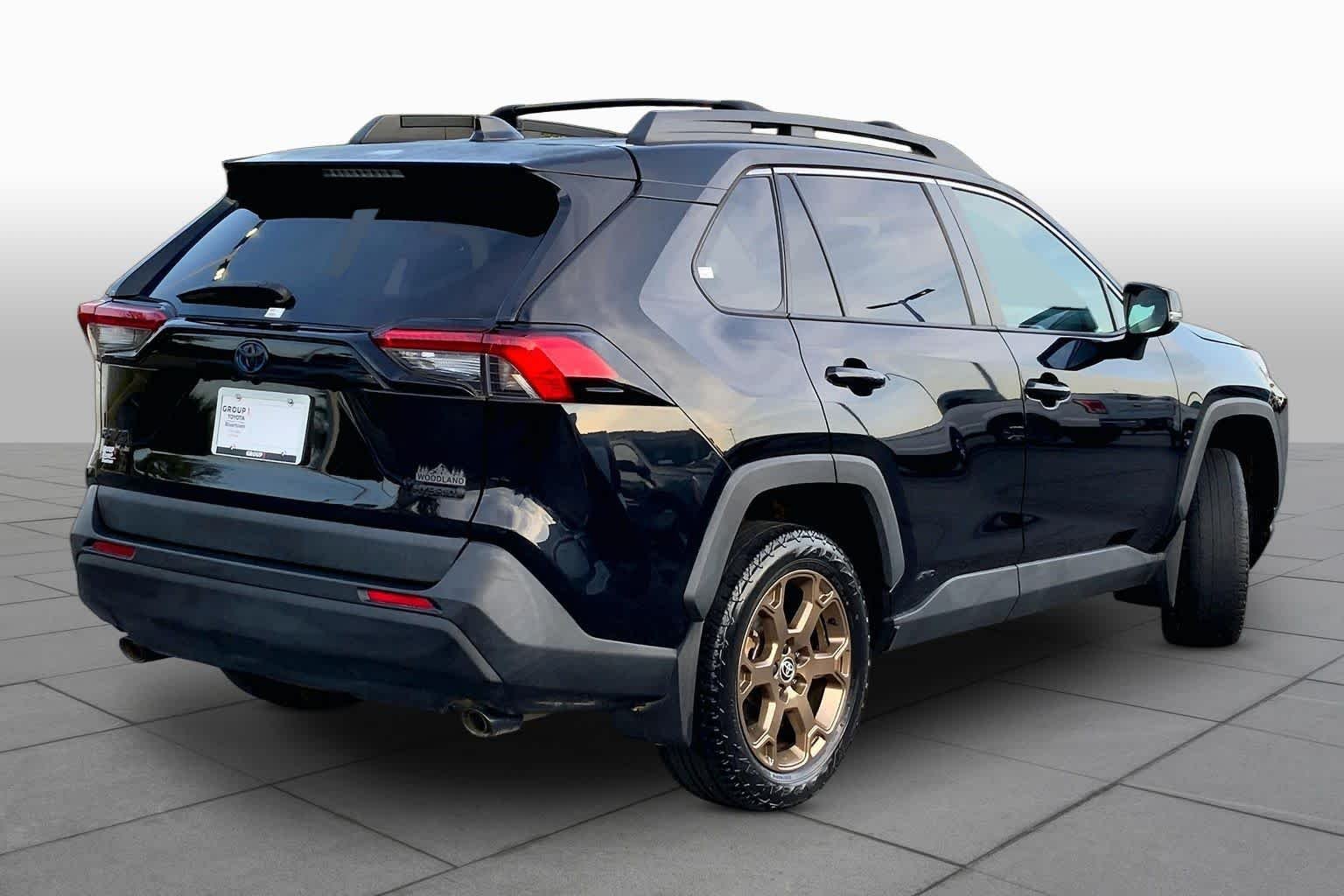 Used 2023 Midnight Black Metallic Toyota Hybrid Woodland image 12