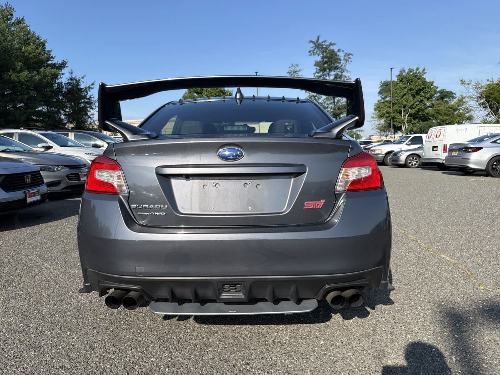 Used 2020 Magnetite Gray Metallic Subaru STI image 4