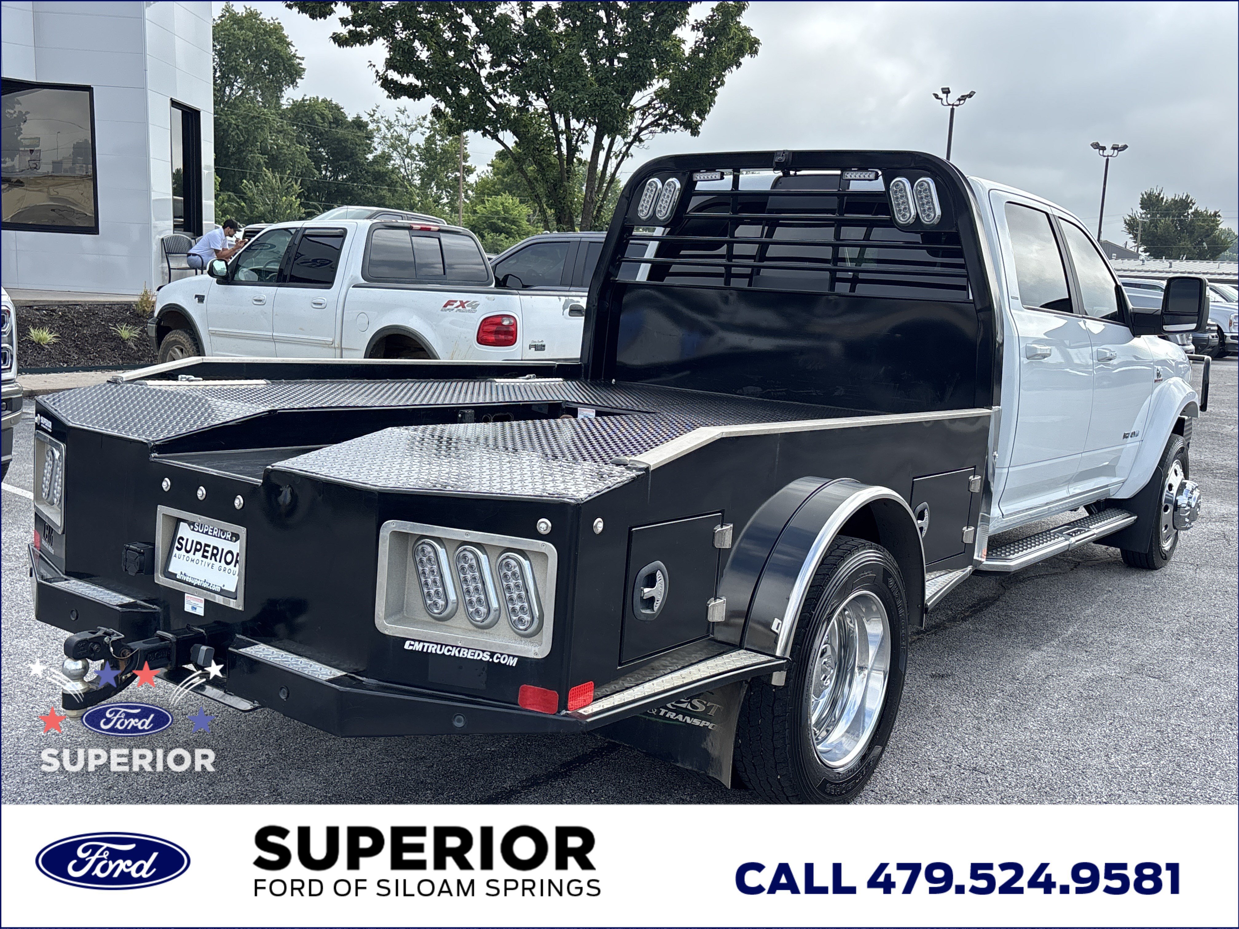 Used 2024 Bright White Clearcoat Ram Laramie image 3