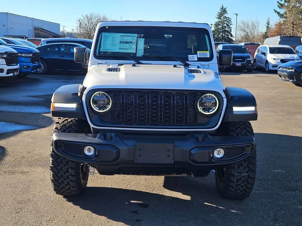 New 2026 Bright White Clear-Coat Exterior Paint Jeep Willys image 2