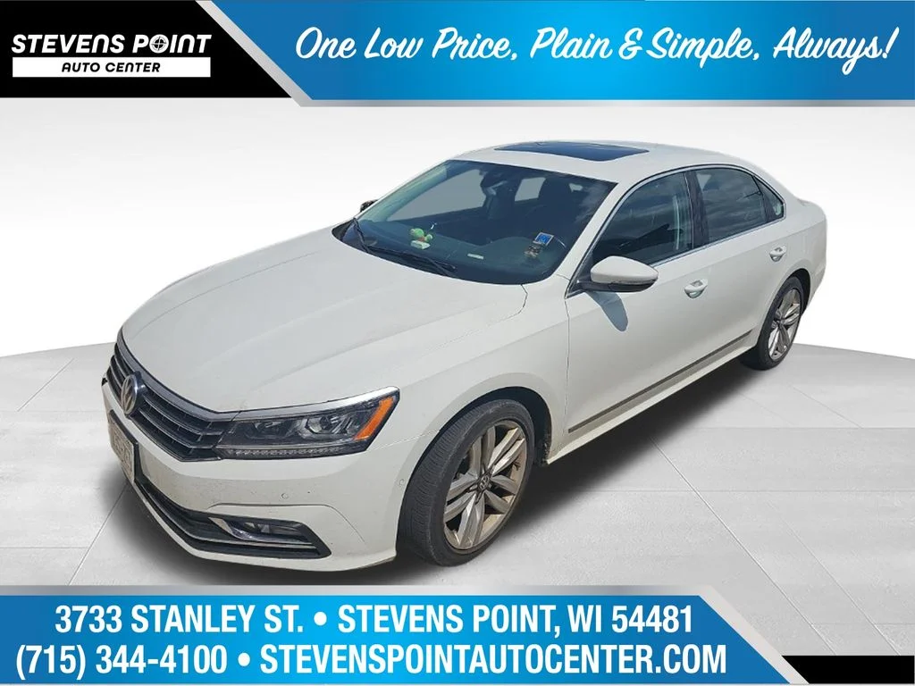 Used 2017 Pure White Volkswagen SEL Premium image 1