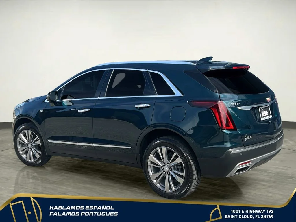 Used 2024 Emerald Lake Metallic Cadillac Premium Luxury image 4