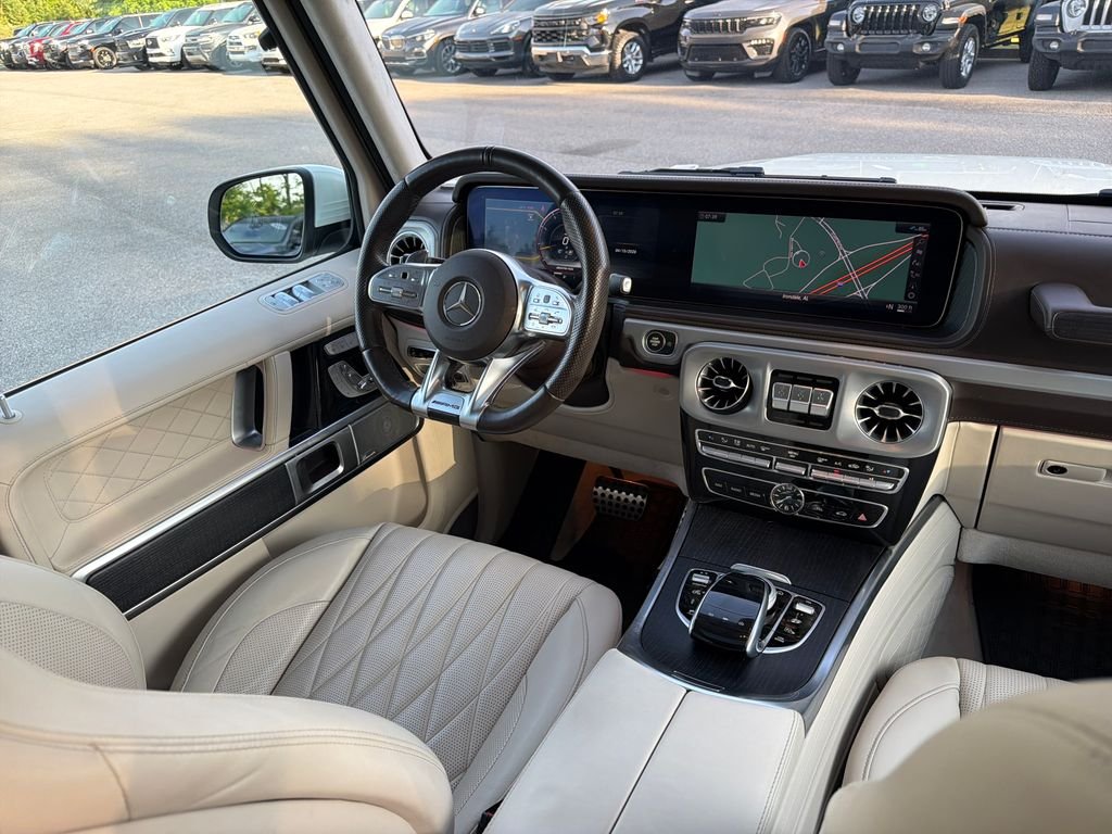 Used 2021 designo Diamond White Metallic Mercedes-Benz G 63 AMG® image 37