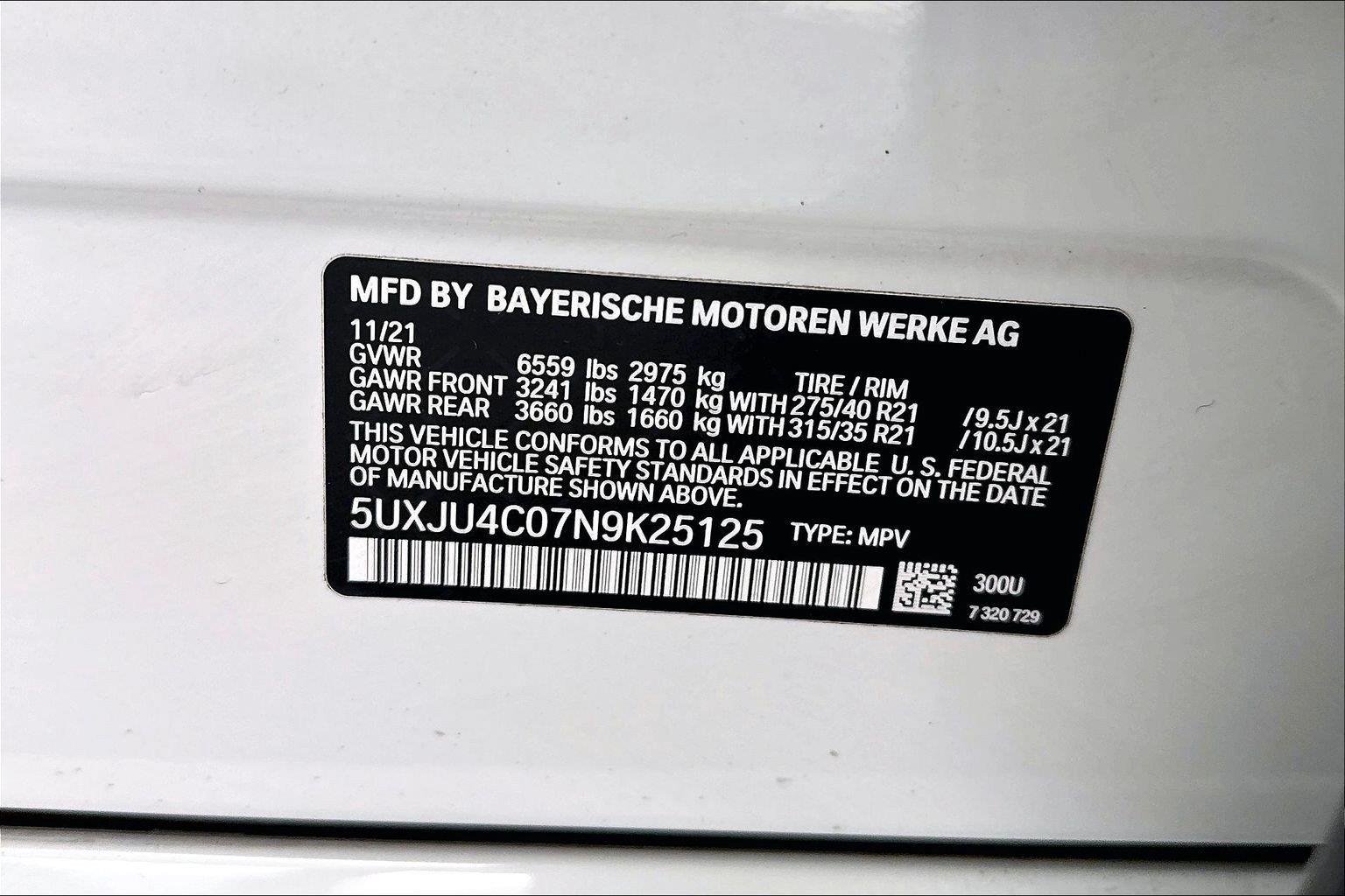 Certified Used 2022 Alpine White BMW M50i image 16