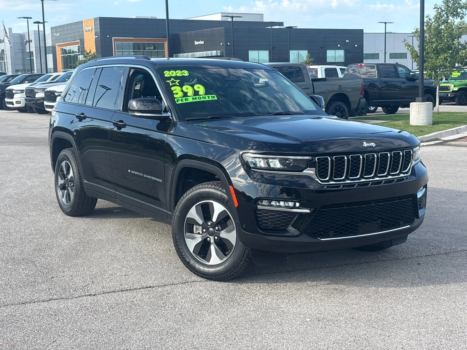 Used 2023 Jeep Grand Cherokee 4xe with VIN 1C4RJYB65P8786443 for sale in Kansas City
