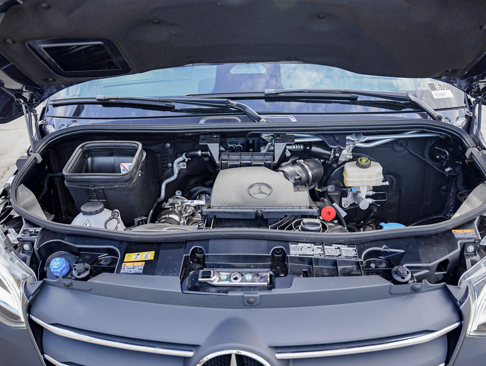 New 2026 Tenorite Gray Metallic Mercedes-Benz 2500 High Roof I4 Diesel HO 144 AWD image 12