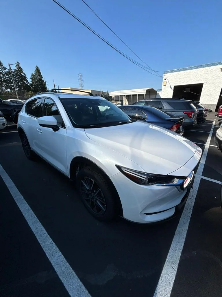 Used 2017 Snowflake White Pearl Metallic Mazda Grand Select image 2