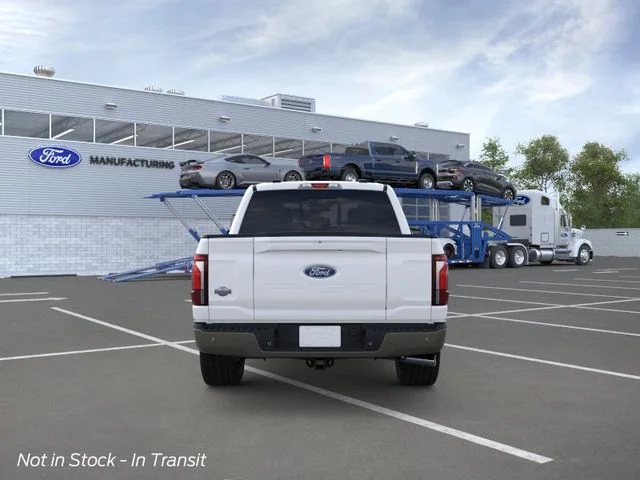 New 2026 Star White Metallic Tri-Coat Ford King Ranch image 8