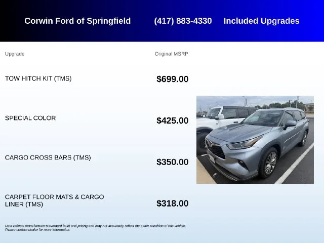 Used 2021 Moon Dust Toyota Platinum image 5