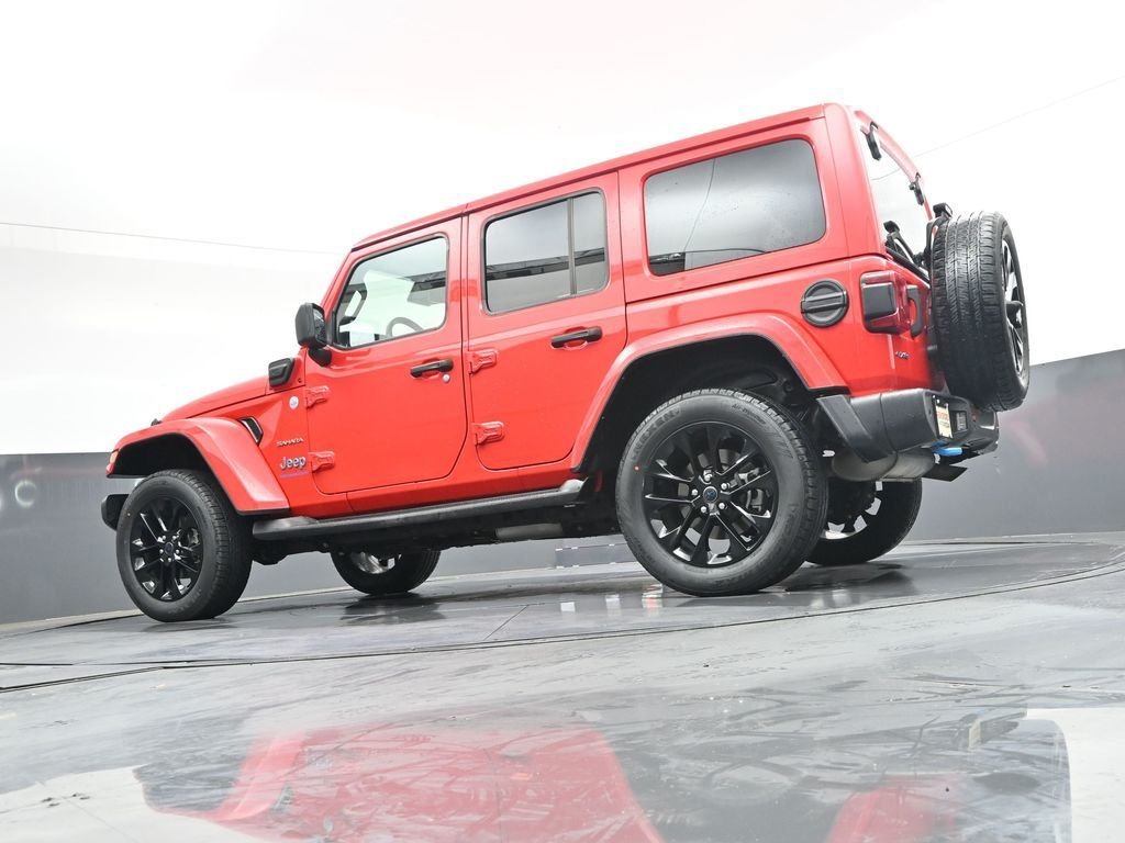 Used 2024 Red Jeep Sahara 4xe image 47