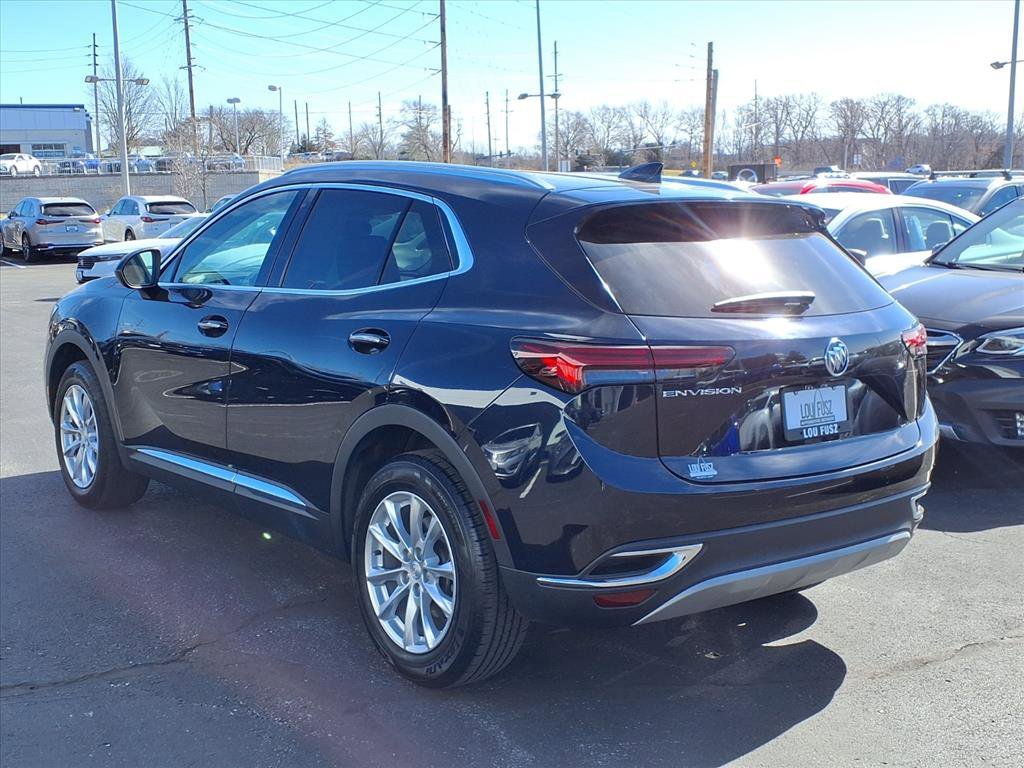 Used 2021 Buick Envision Preferred with VIN LRBAZLR40MD102610 for sale in Creve Coeur, MO