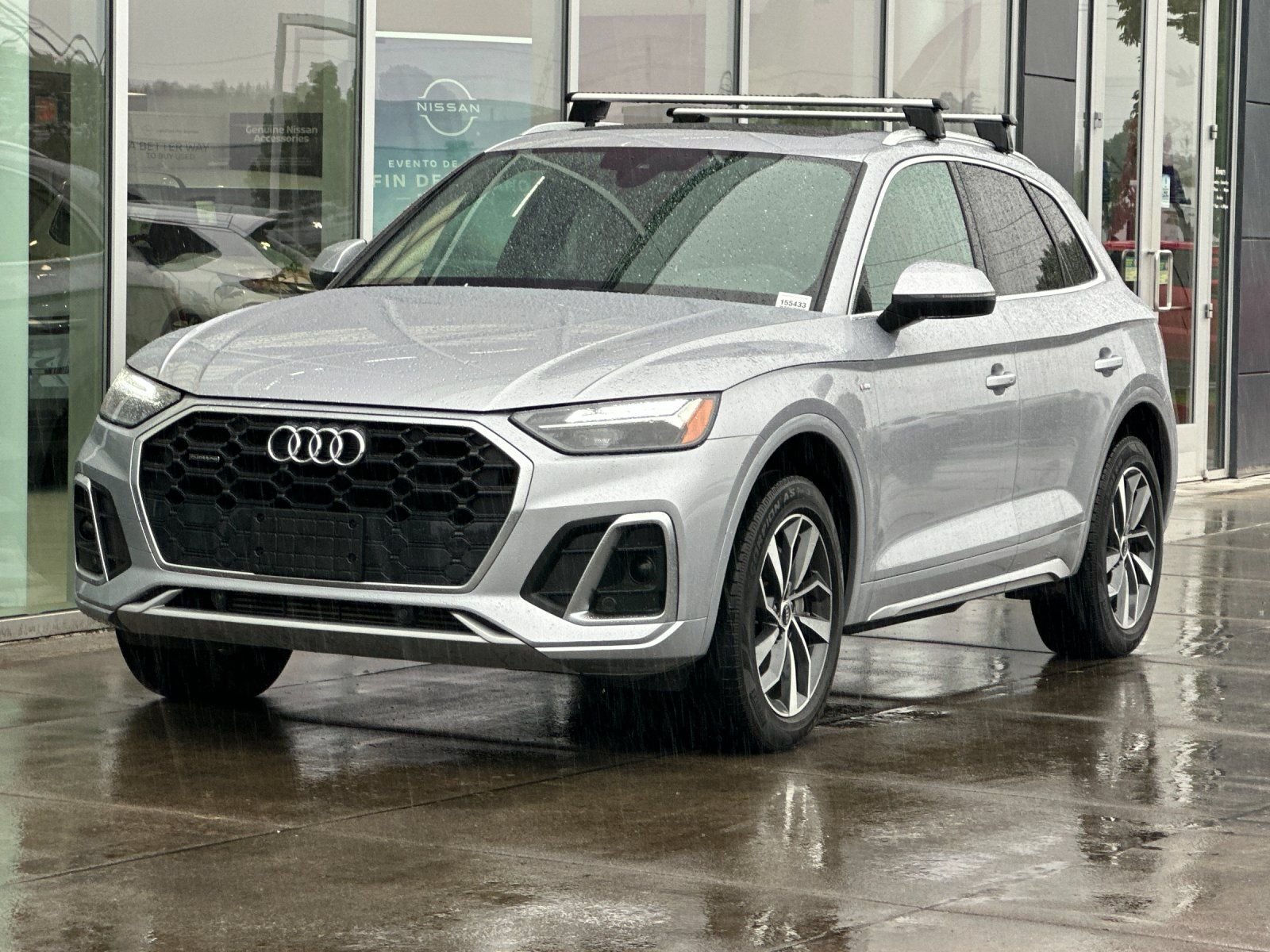 Used 2022 Gray Audi 45 S line Premium image 7