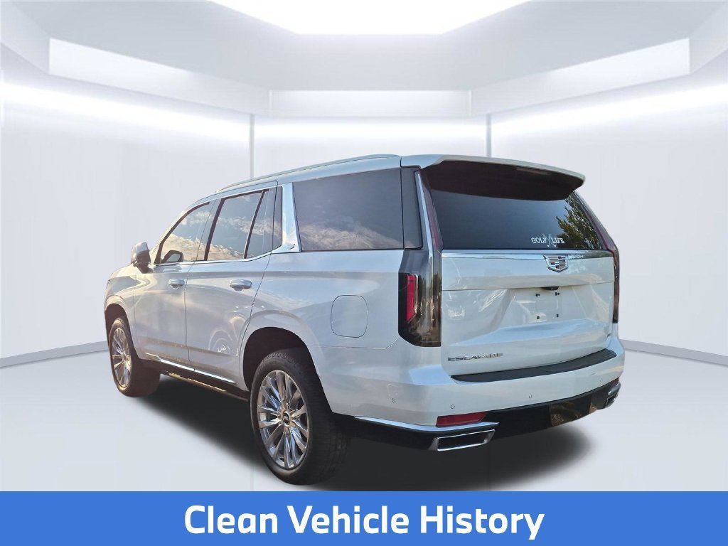 Used 2024 White Cadillac Premium Luxury image 2